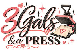3 Gals & a Press Logo