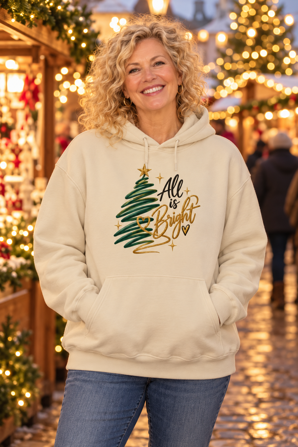 All Is Bright Hoodie