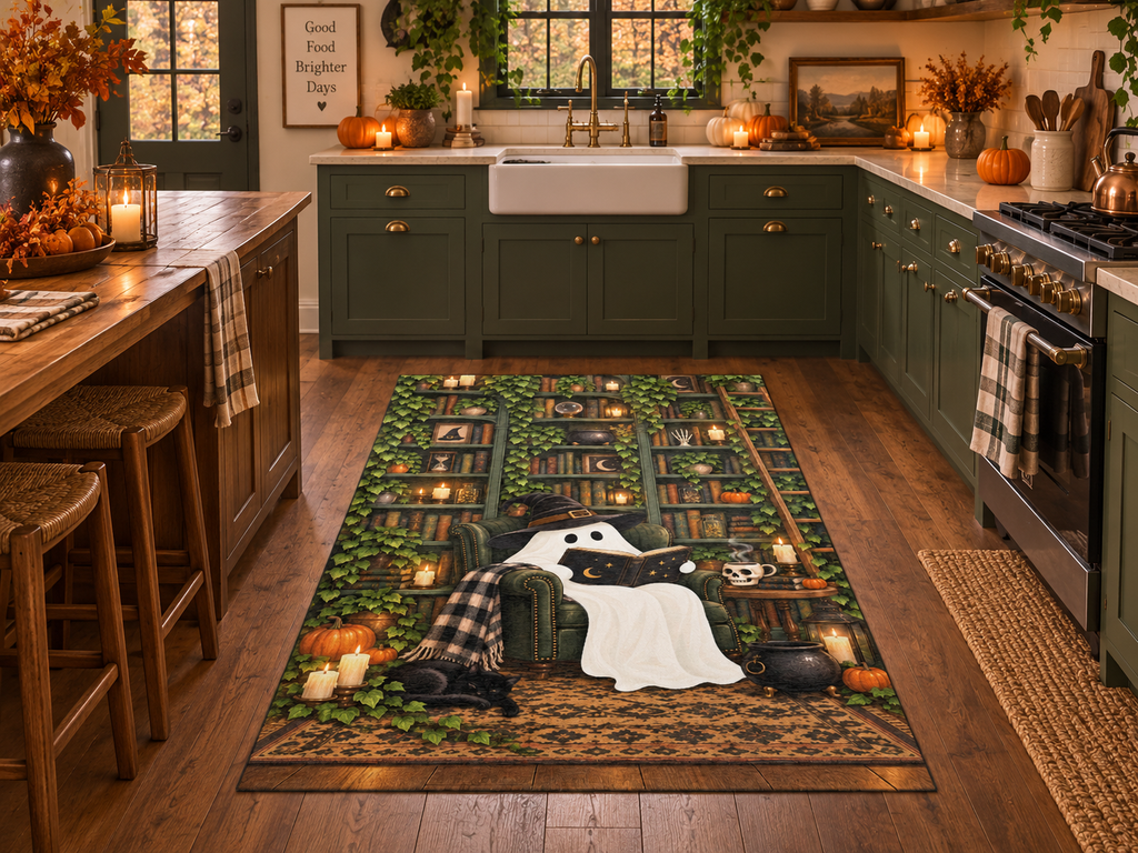 Boo's on to the Next Chapter Rug