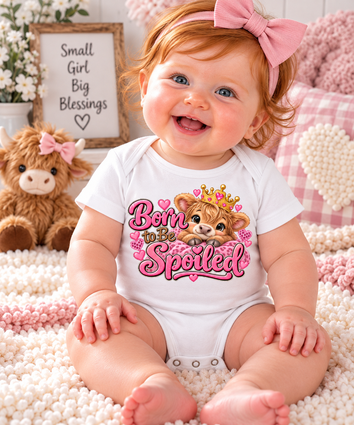 Born to Be Spoiled Baby Onesie