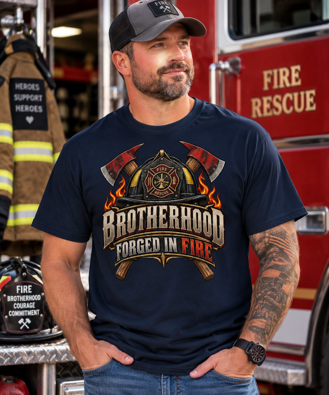 Brotherhood Forged in Fire T-Shirt