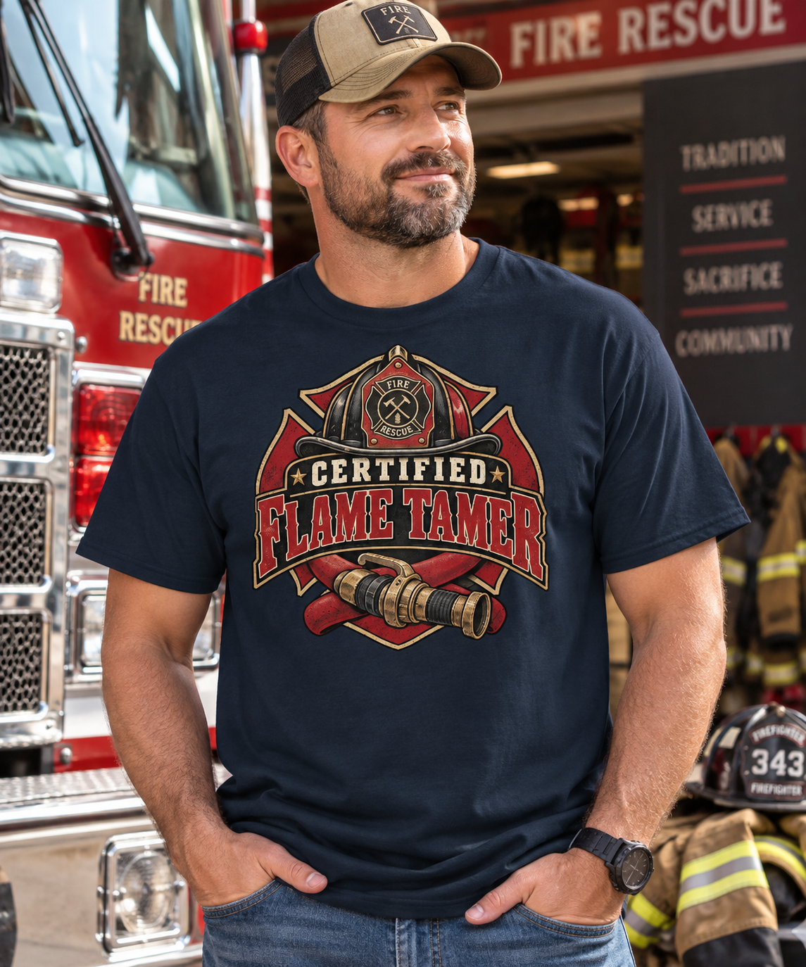 Certified Flame Tamer T-Shirt
