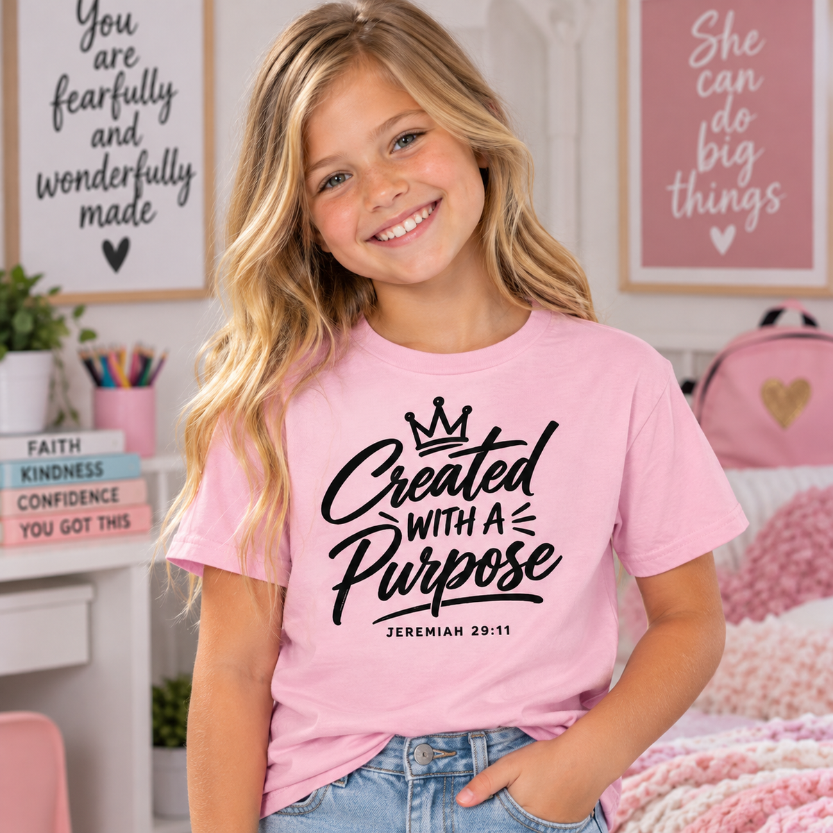 Created With a Purpose Youth T-Shirt