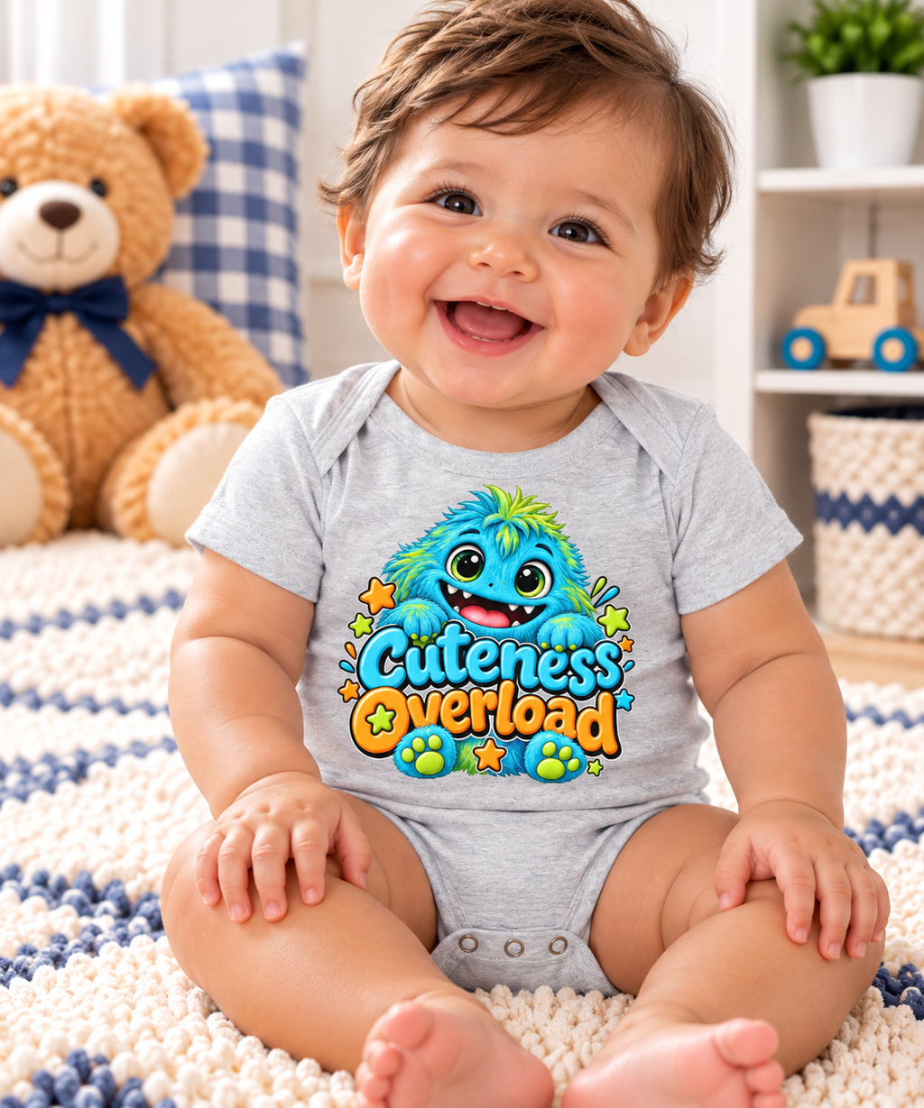 Cuteness Overload Baby Onesie