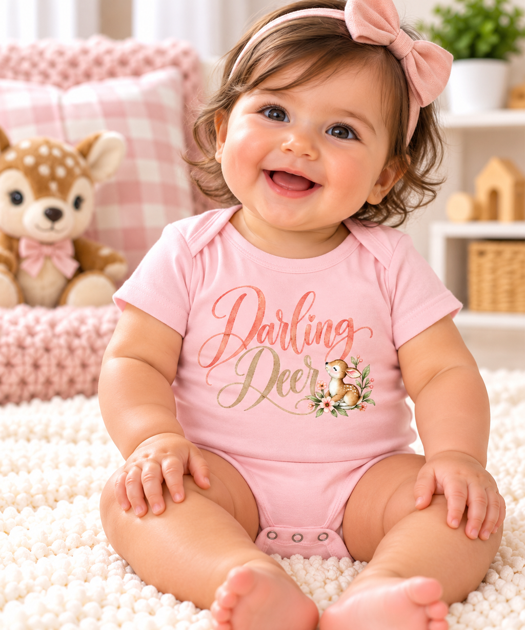 Darling Deer Baby Onesie