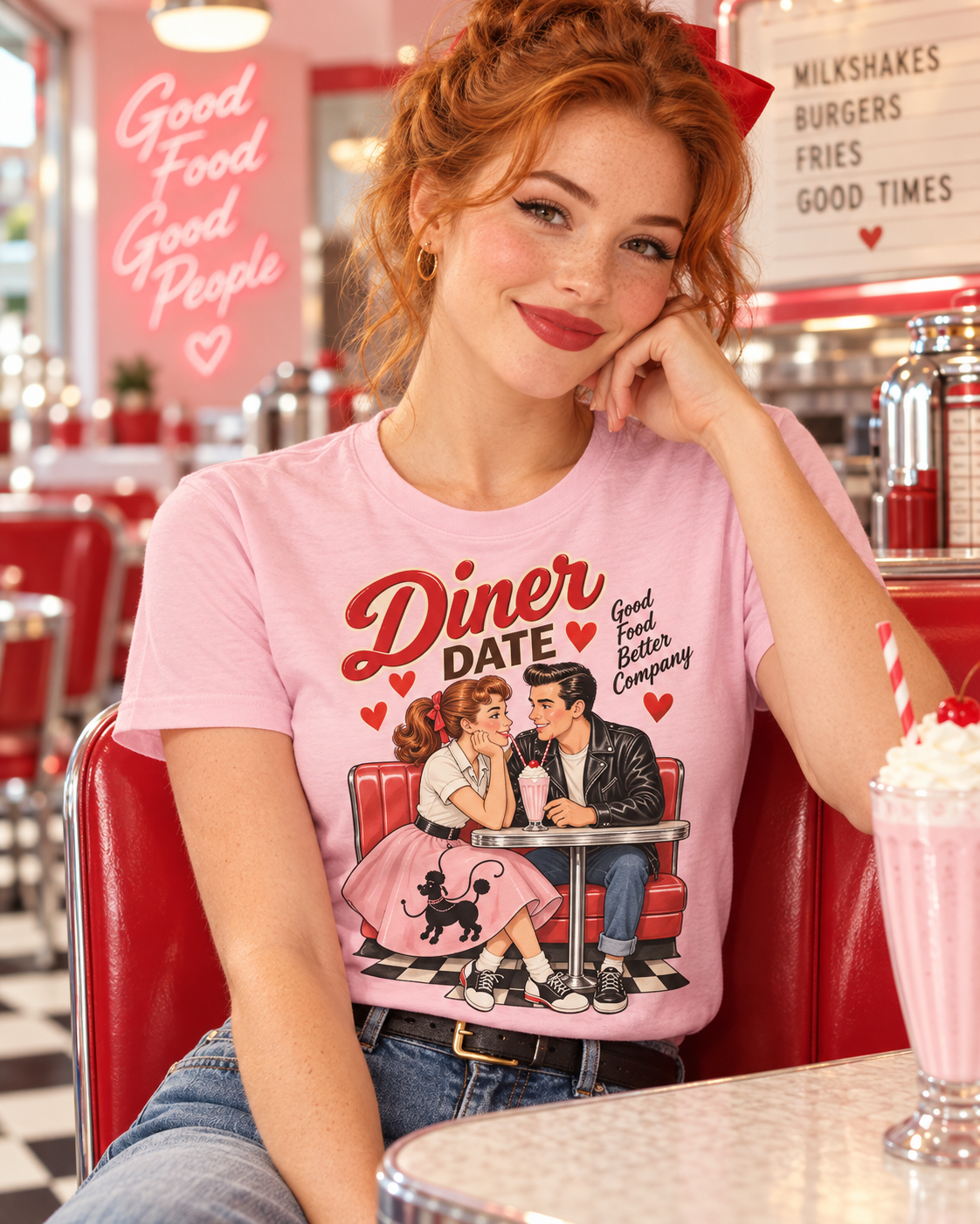 Diner Date T-Shirt