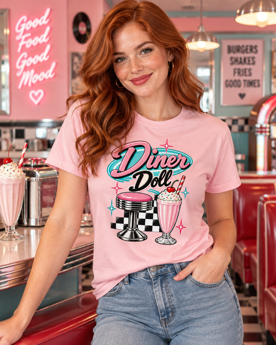 Diner Doll T-Shirt