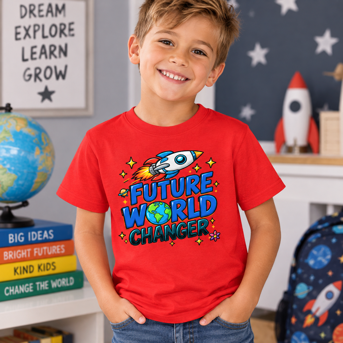 Future World Changer Youth T-Shirt
