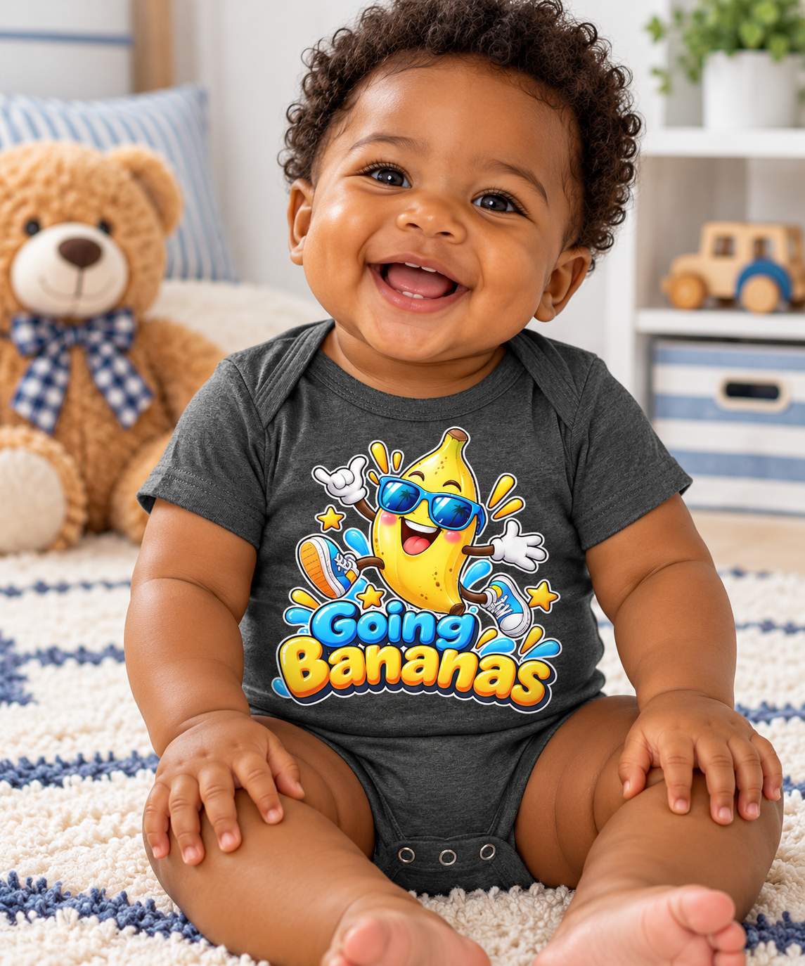 Going Bananas Baby Onesie