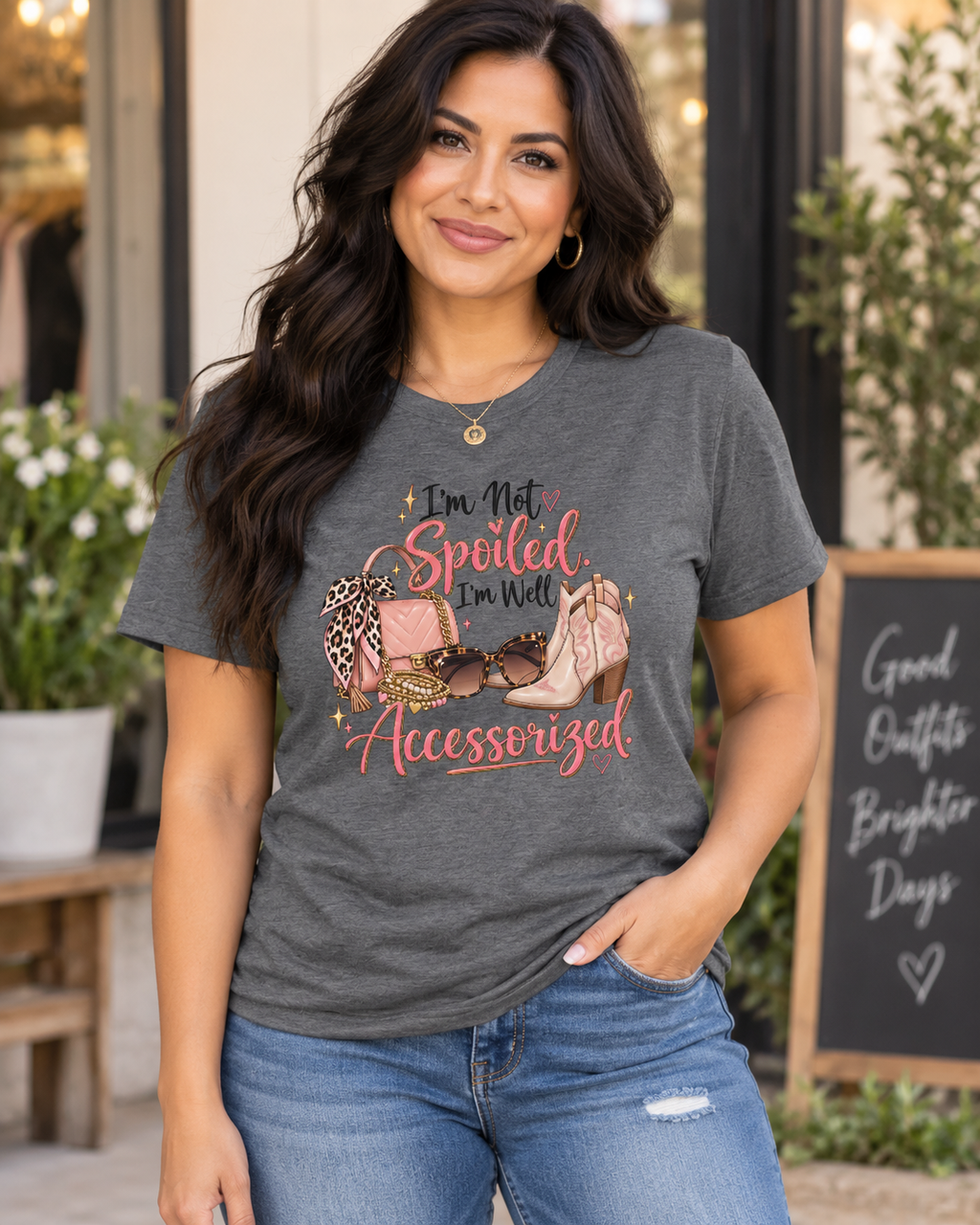 I’m Not Spoiled I’m Well Accessorized Tee