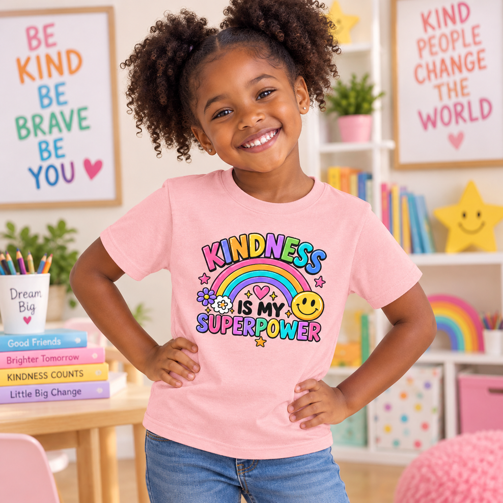 Kindness Is My Superpower Youth T-Shirt