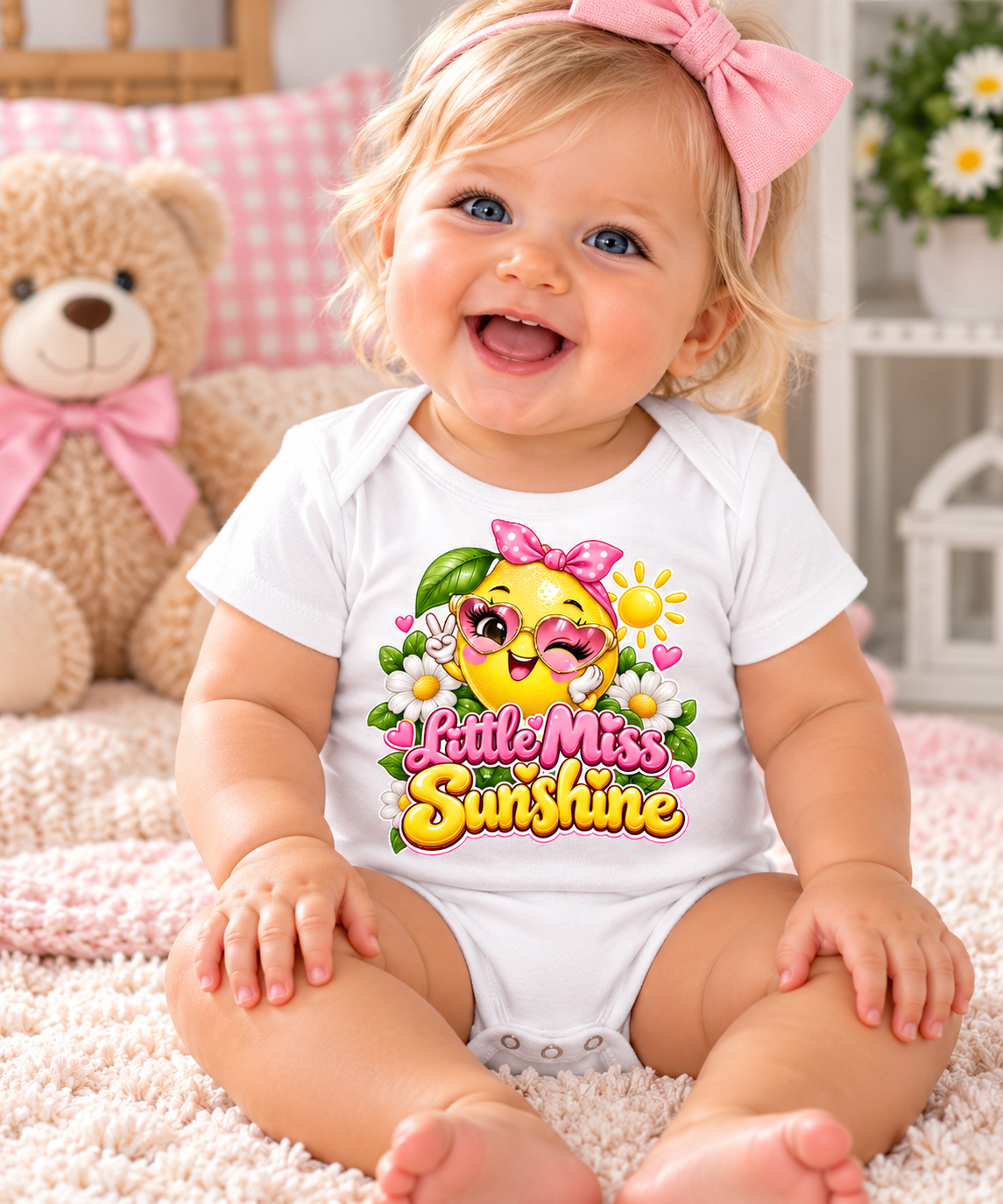 Little Miss Sunshine Baby Onesie