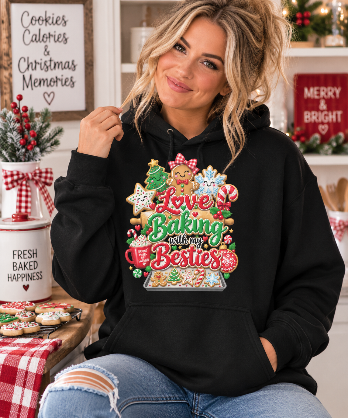 Love Baking With My Besties Hoodie