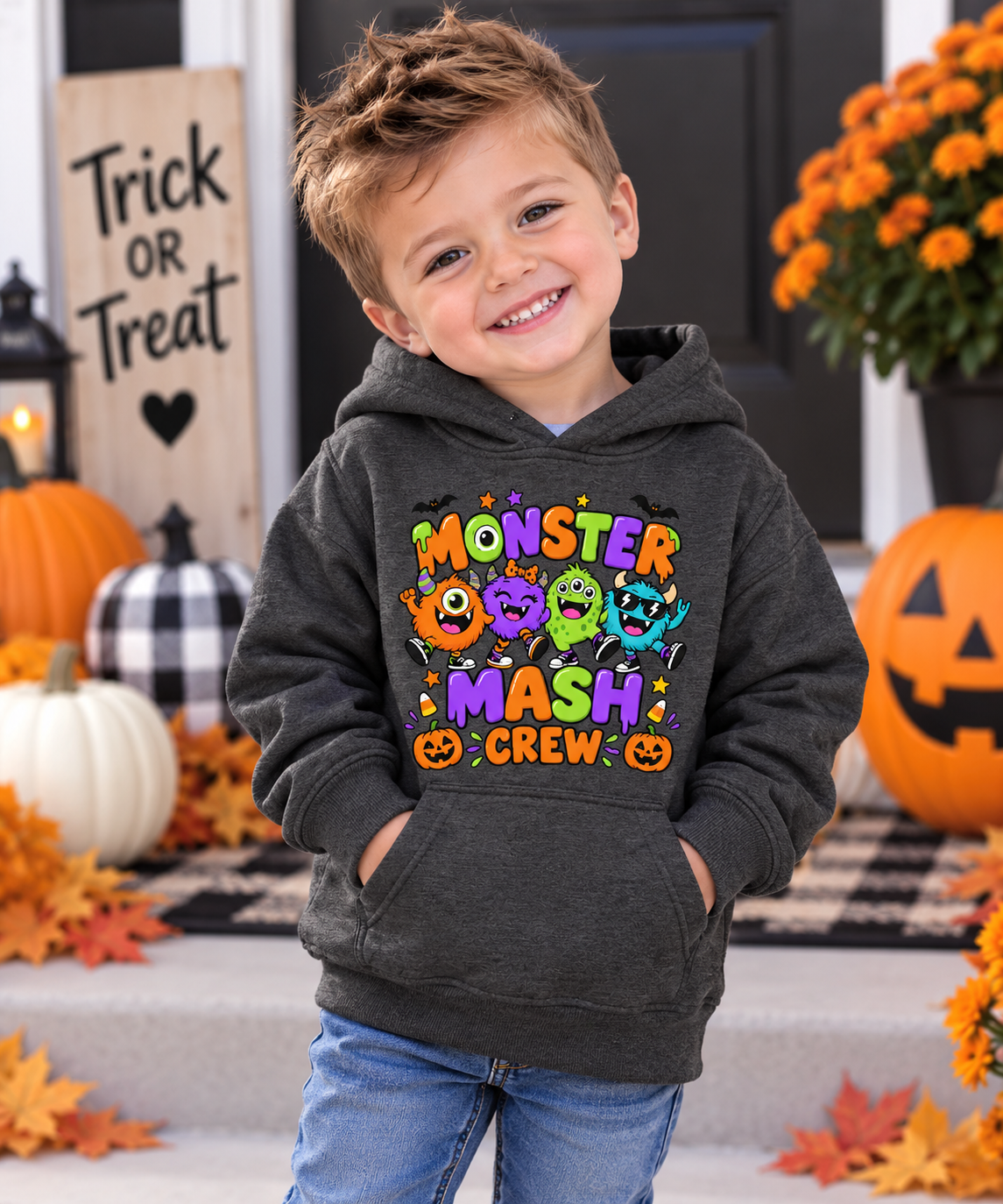 Monster Mash Crew Youth Hoodie