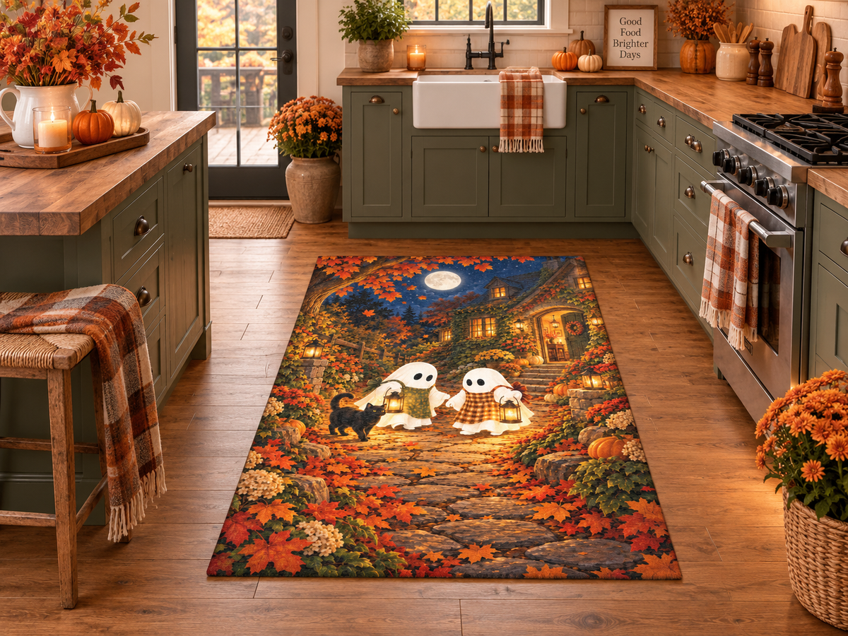Moonlit Ghost Walk Rug