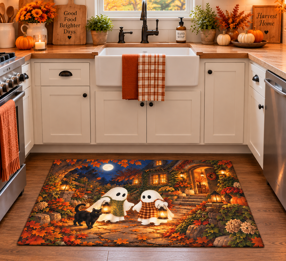 Moonlit Ghost Walk Rug