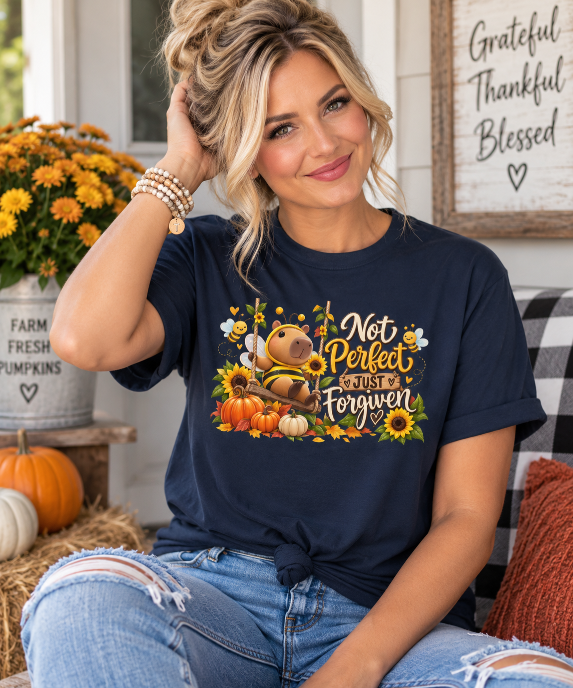 Not Perfect Just Forgiven Tee