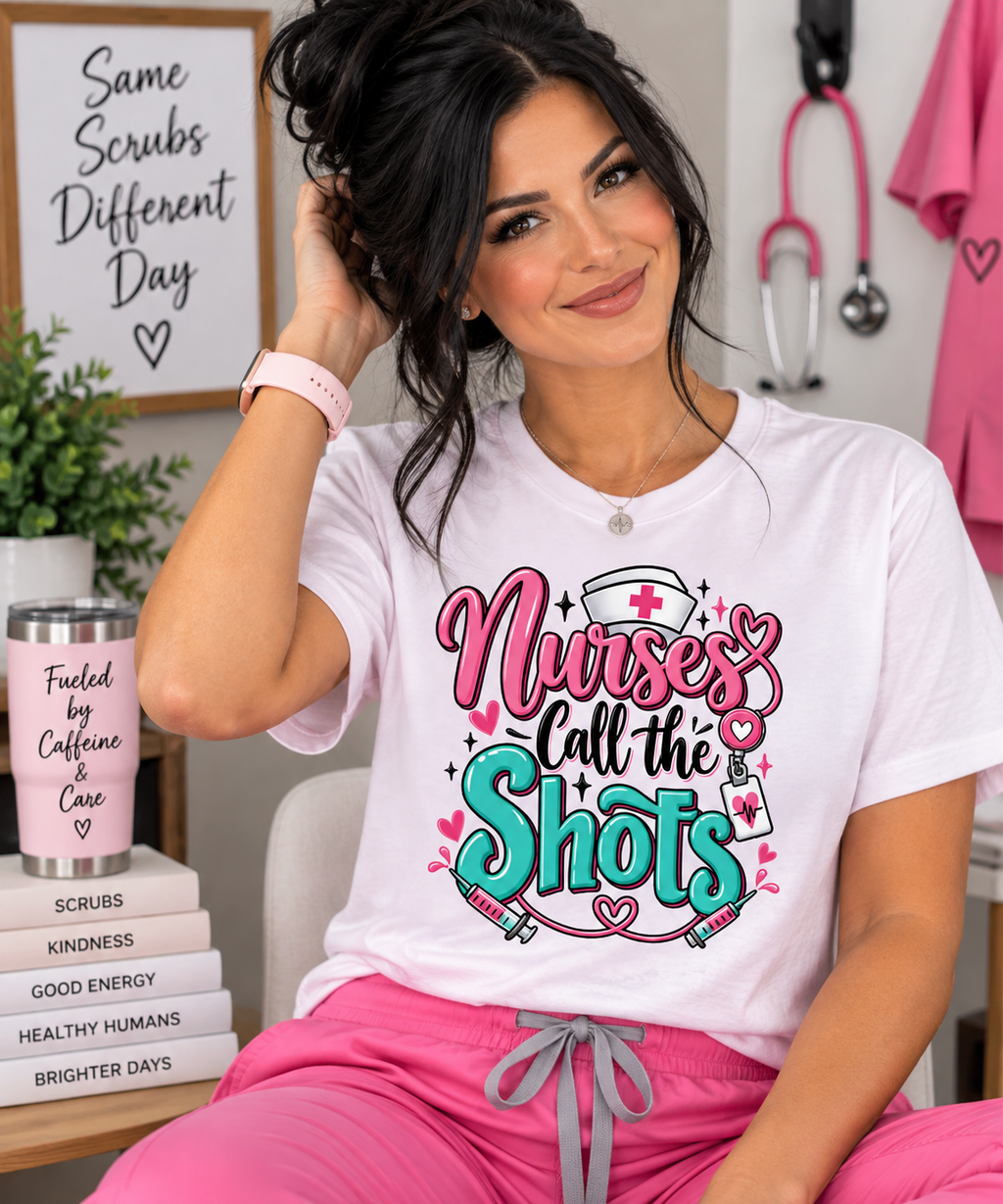 Nurses Call the Shots T-Shirt