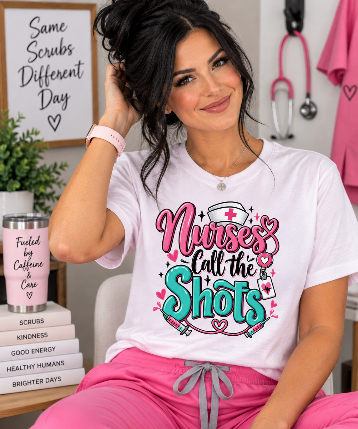 Nurses Call the Shots T-Shirt