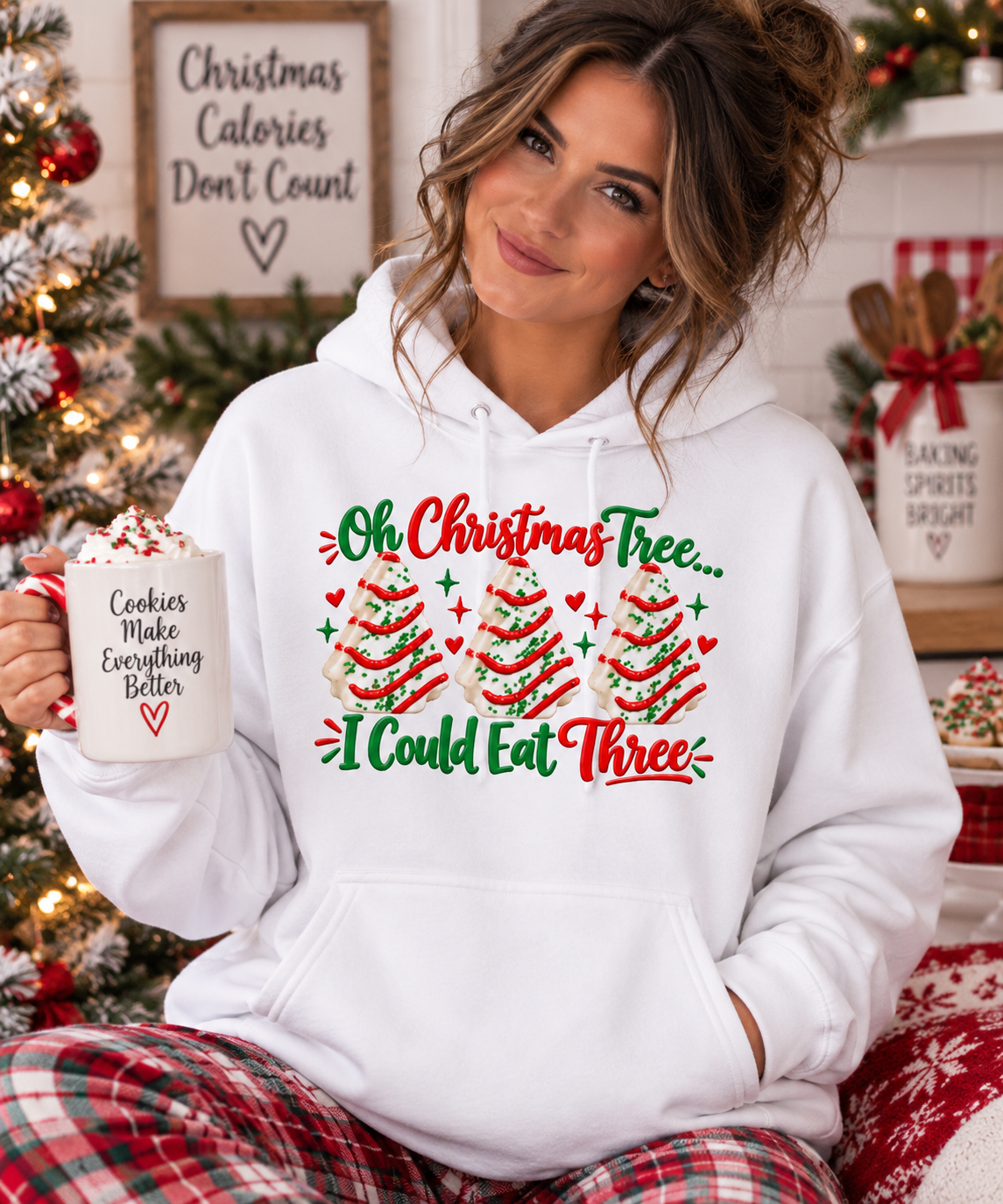 Oh Christmas Tree… I Could Eat Three Hoodie