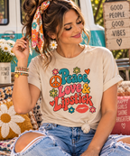 Peace Love & Lipstick T-Shirt