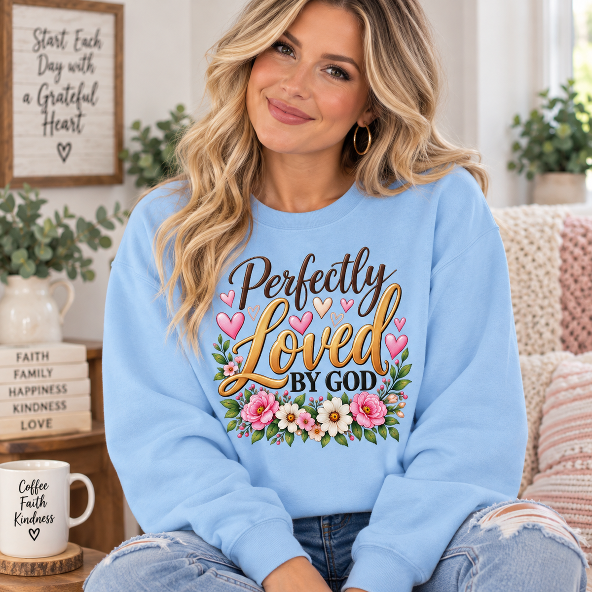 Perfectly Loved by God Sweatshirt