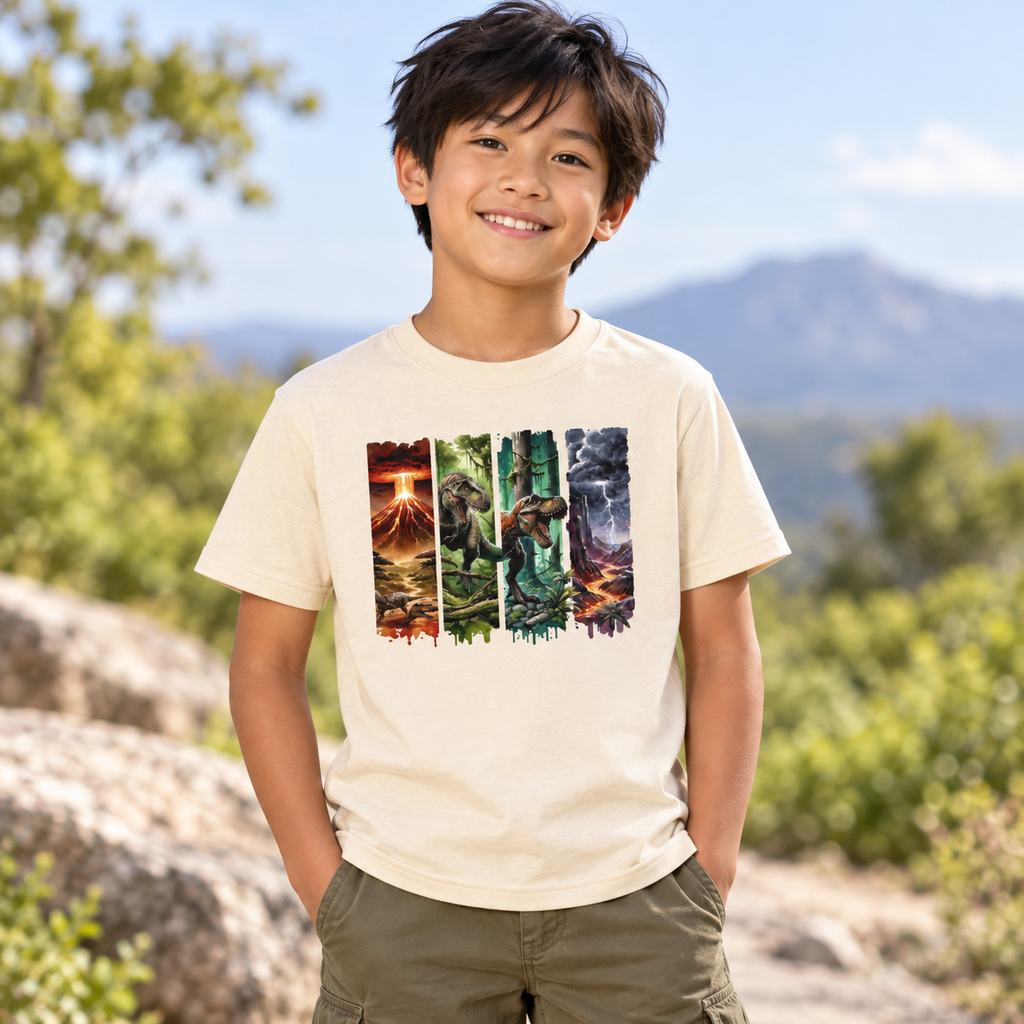 Prehistoric Adventure Youth T-Shirt
