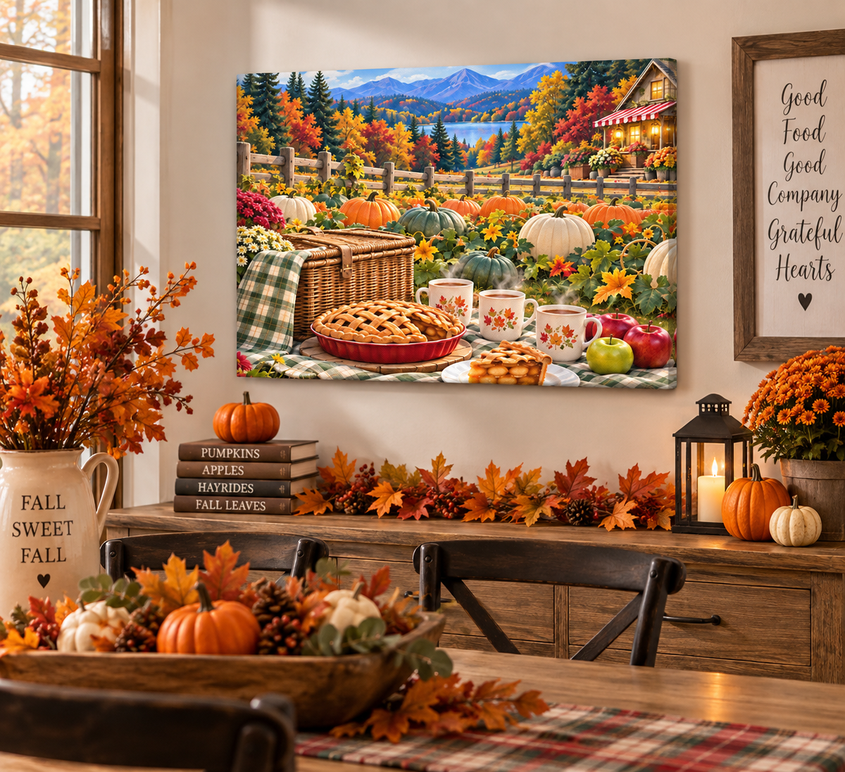 Pumpkin Patch Picnic Picture