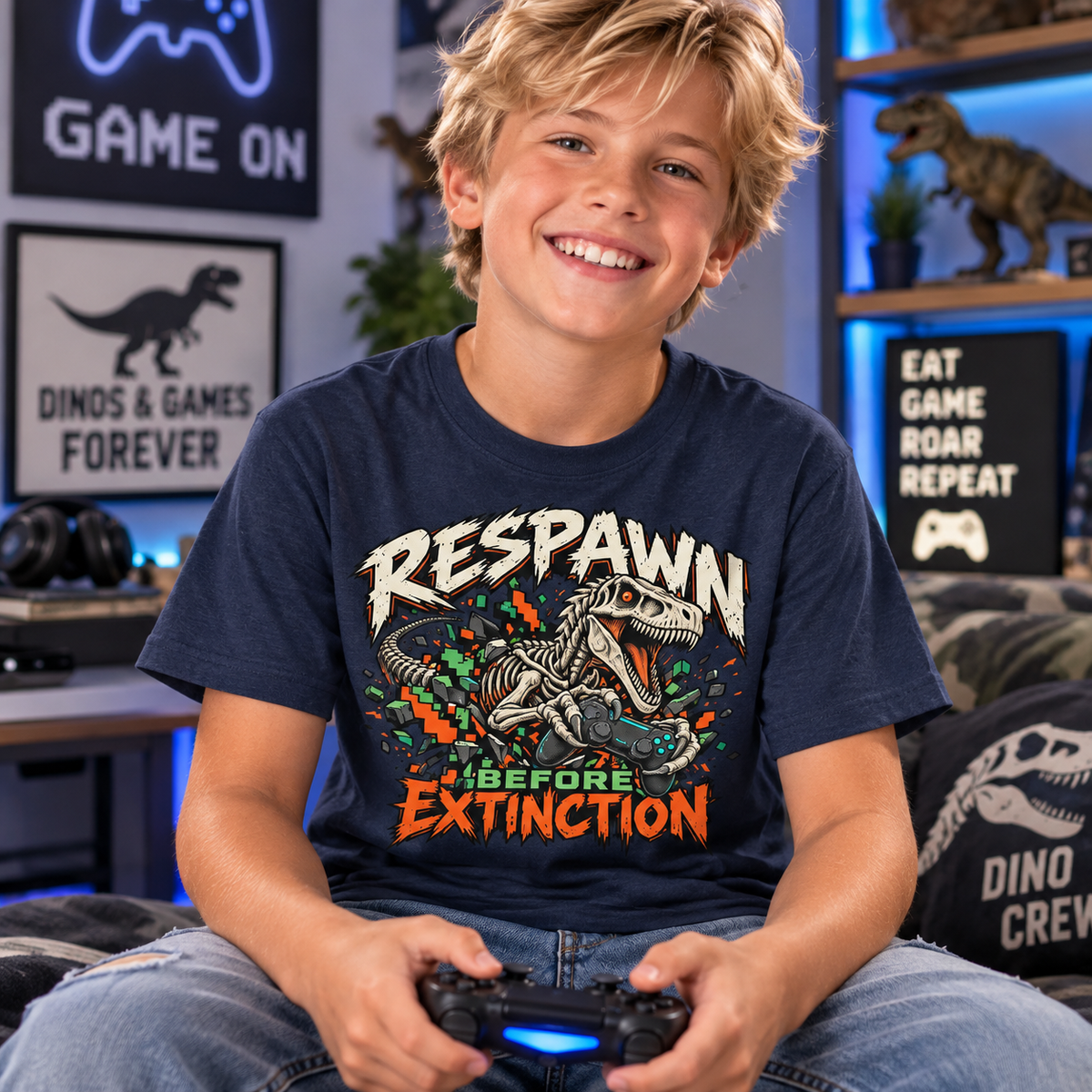 Respawn Before Extinction Youth T-Shirt