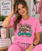 Running on Caffeine & Compassion T-Shirt
