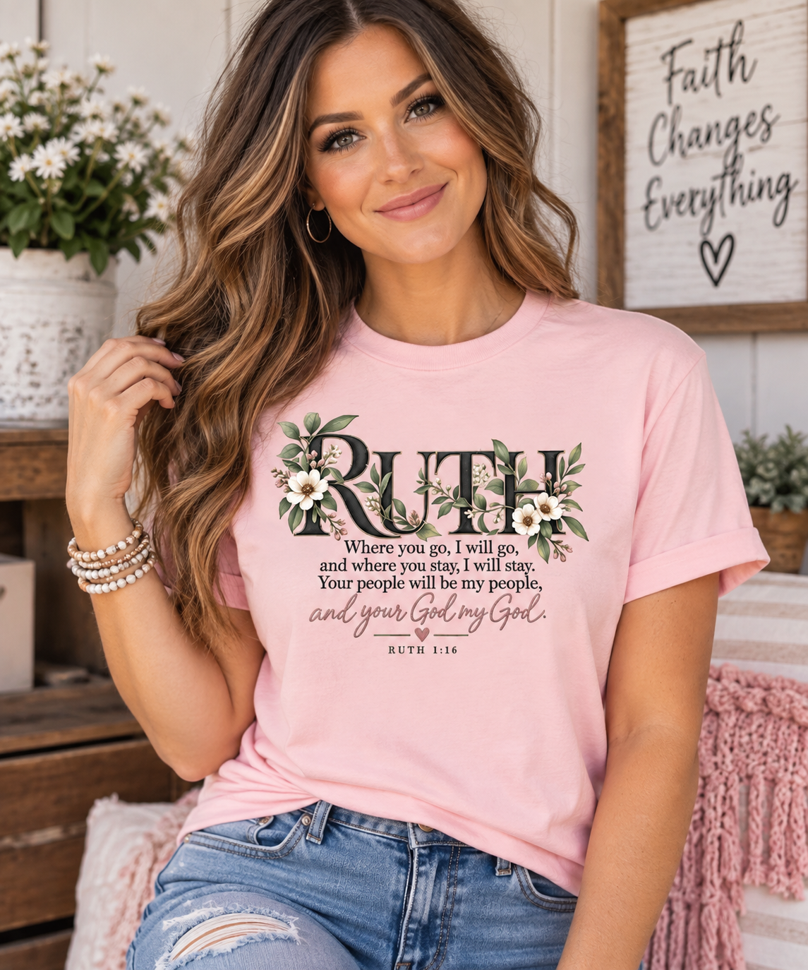 Ruth 1:16  Where You Go, I Will Go Tee
