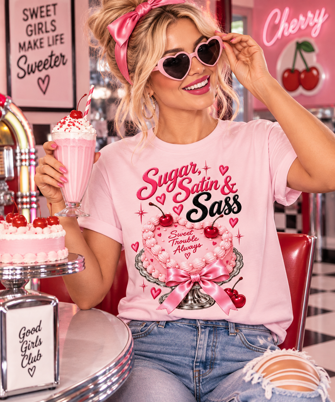 Sugar Satin & Sass T-Shirt