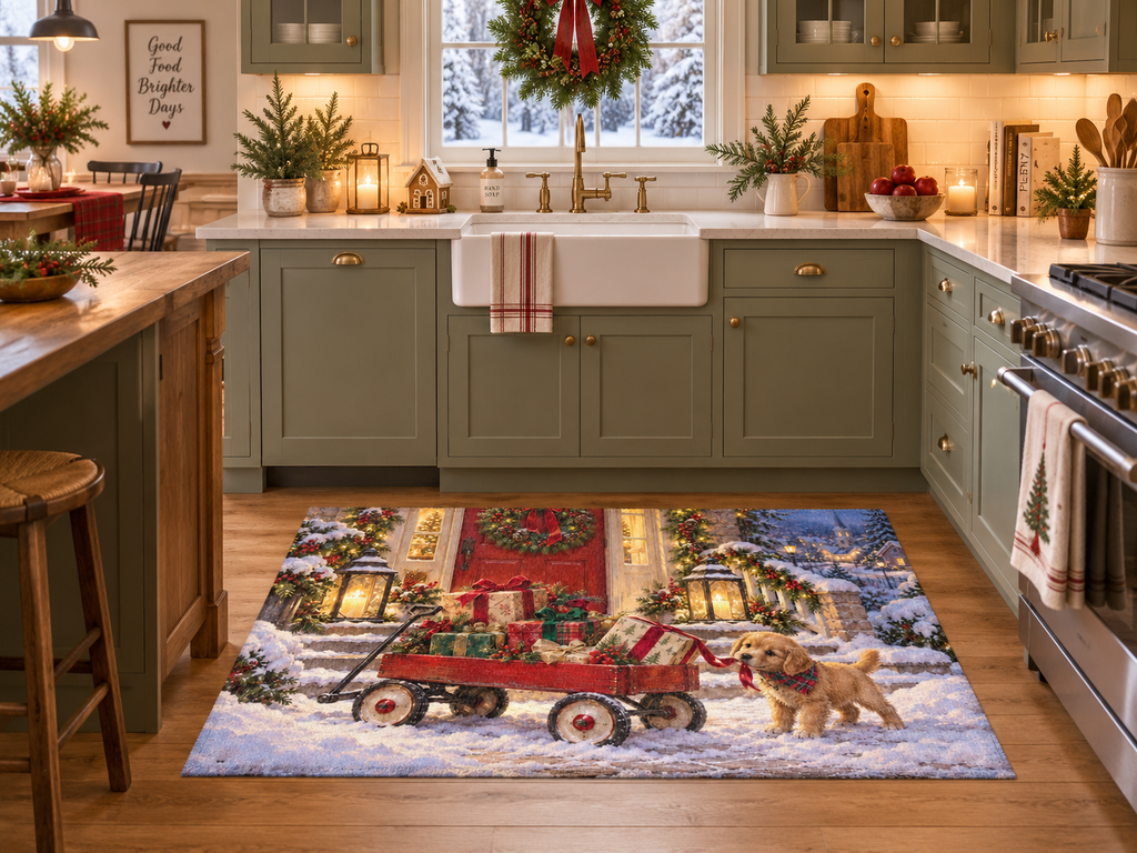 The Christmas Eve Delivery Rug