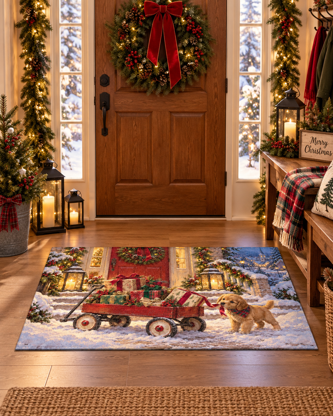 The Christmas Eve Delivery Rug