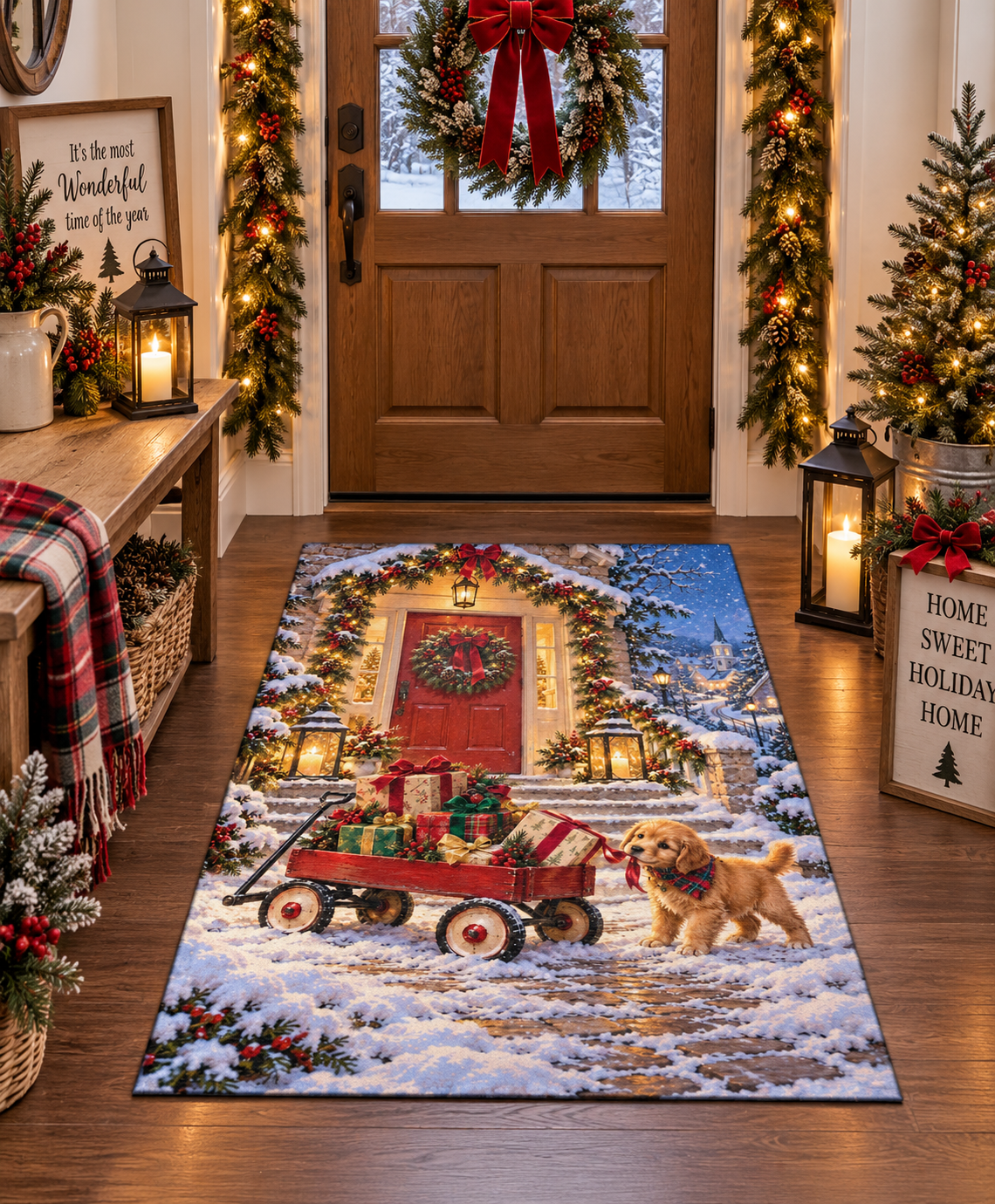 The Christmas Eve Delivery Rug