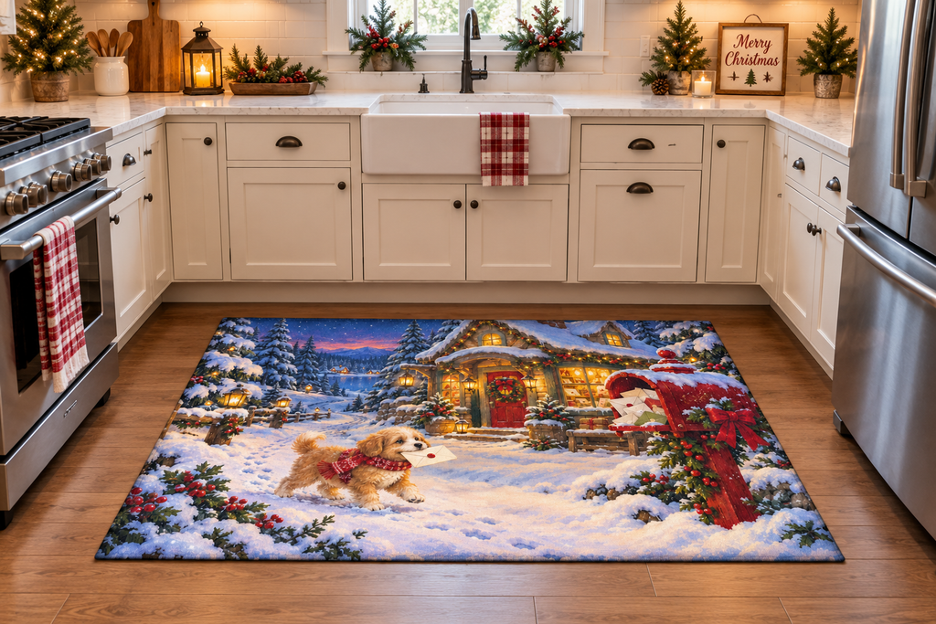 The North Pole Post Office Rug