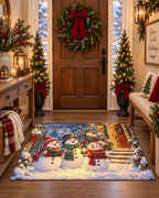The Snowman Carolers Rug