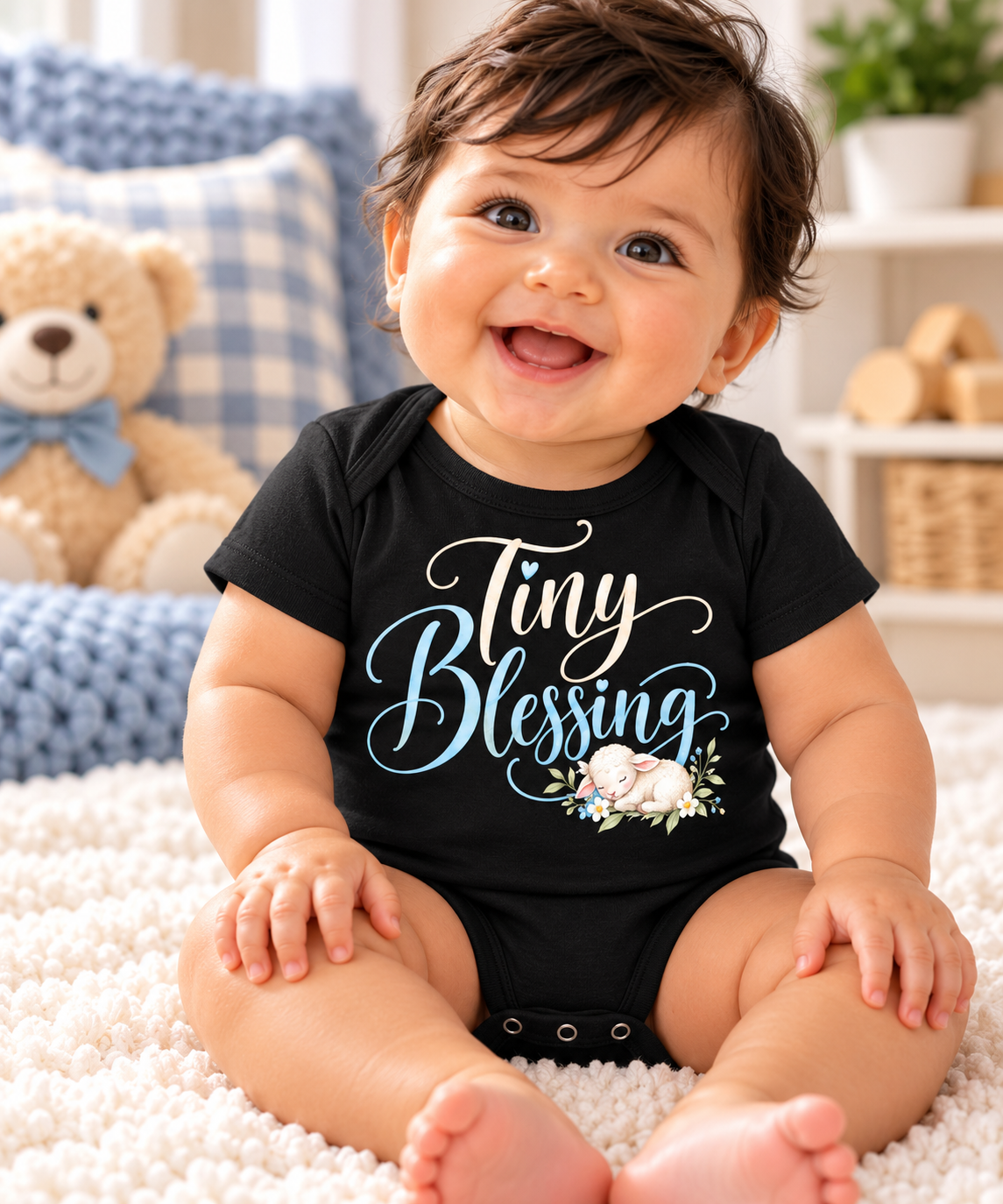 Tiny Blessing Baby Onesie