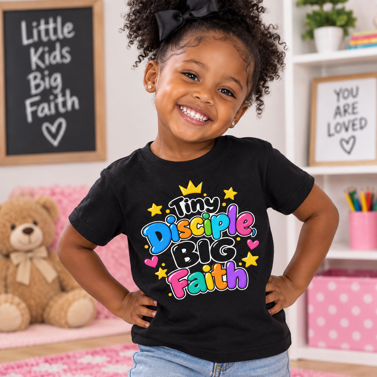 Tiny Disciple Big Faith Youth T-Shirt